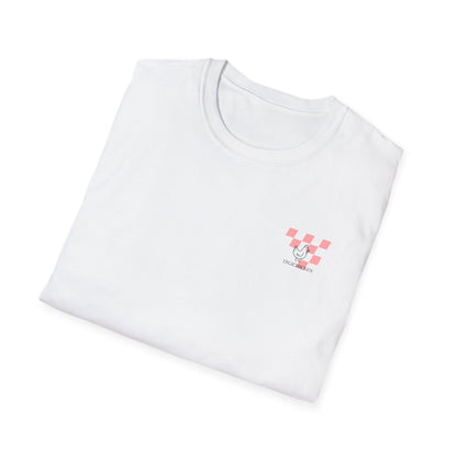 Neon Motorcycle Unisex Softstyle T-Shirt - Streetwear Vibes, Perfect Gift for Bike Enthusiasts
