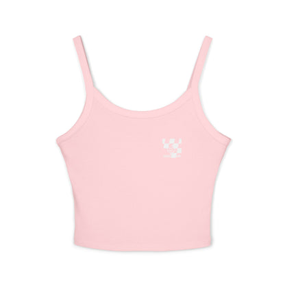 Women's Tank Top - GTI Racing Spaghetti Top with Cool Backprint