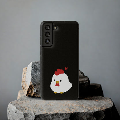 Cute Chicken Soft Phone Case, Animal Phone Cover for Farm Lovers, Gifts for Her, Cute Smartphone Accessory, Chicken Lover Gift