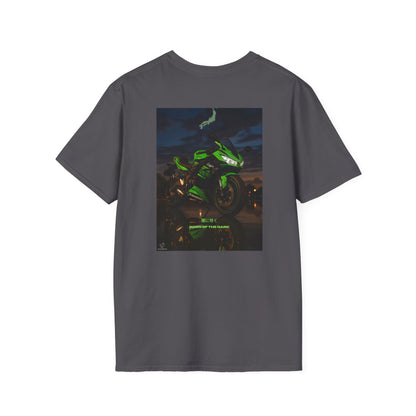 Unisex ZC6R Ninja Softstyle Motorcycle T-Shirt - Ride with Freedom & Style