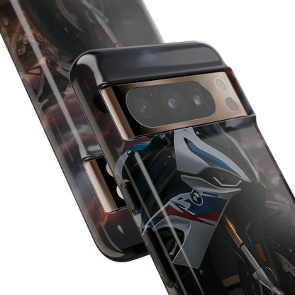 Coque de téléphone pour moto BMW – Design Born to Race
