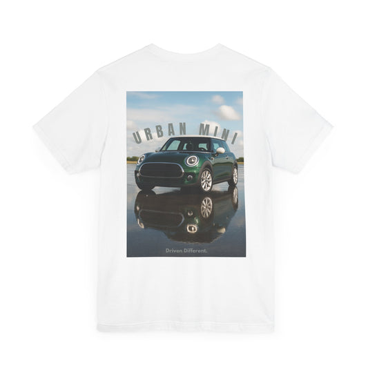 T-shirt graphique Urban Mini Car, t-shirt unisexe, t-shirt moto, t-shirt voiture cool, cadeau pour lui, tenue décontractée