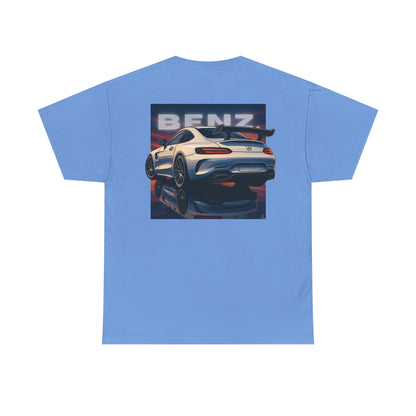 BenZ inspired Racing Car Tee - Unisex Tshirt with cool Backprint