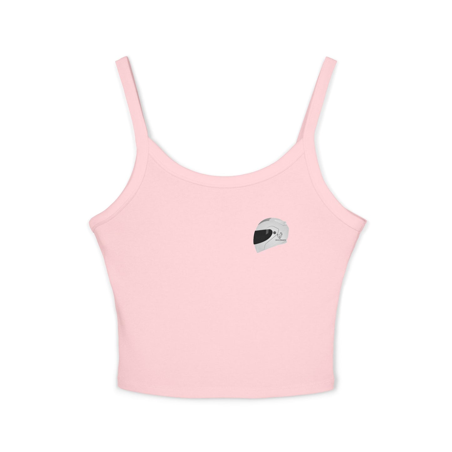 Racing Inspired Women's Spaghetti Strap Tank Top - Perfect for Bikers & Motor Enthusiasts