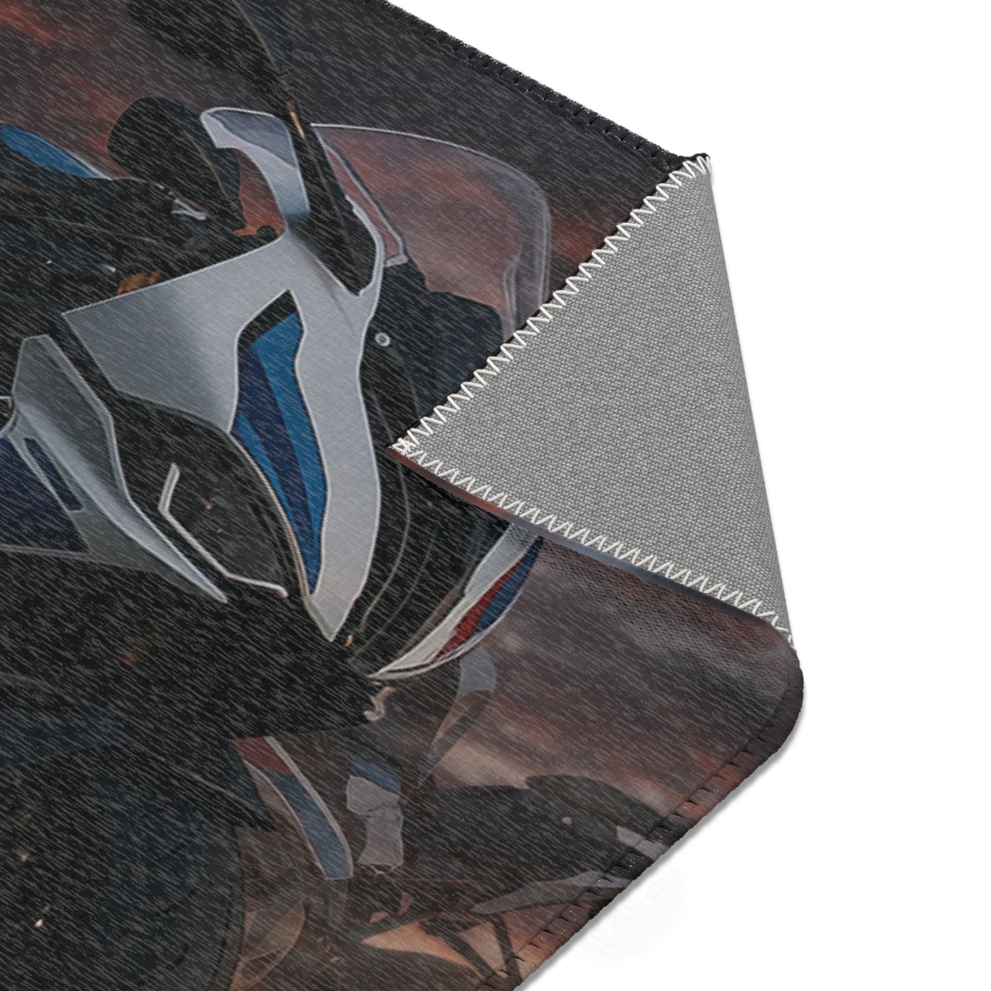 s1000rr Motorcycle Area Rug - Born to Race