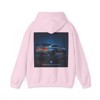 Engineered to Dominate Racing Hoodie - Unisex Heavy Blend Sweatshirt for Car Enthusiasts
