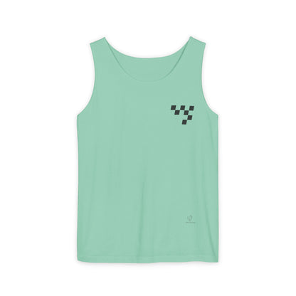 Raceline Holo Inspired Car - Unisex Garment-Dyed Tank Top