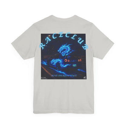 Blue Dragon Race Club Unisex Jersey Tee - Perfect Gift for Car Enthusiasts
