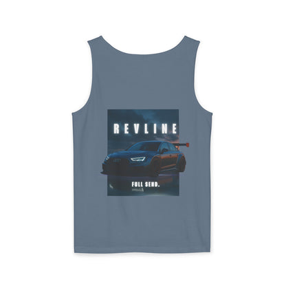 Revline Racing Inspired- Unisex Garment-Dyed Tank Top