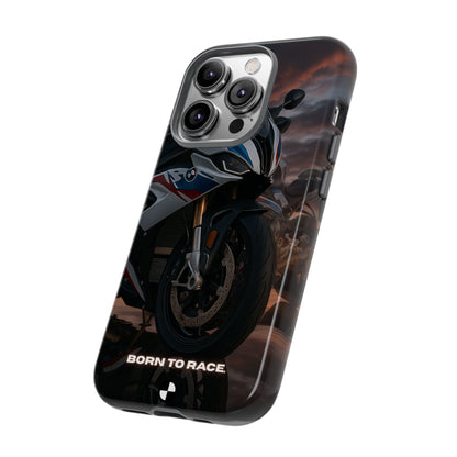 Coque de téléphone pour moto BMW – Design Born to Race