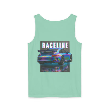 Raceline Holo Inspired Car - Unisex Garment-Dyed Tank Top