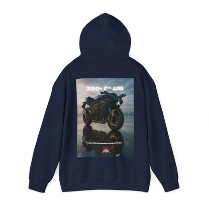 H2R Racing-Inspired Unisex Heavy Blend Hoodie with Graphic Art Design