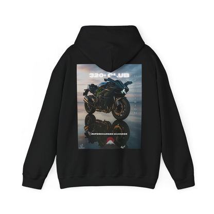 H2R Racing-Inspired Unisex Heavy Blend Hoodie with Graphic Art Design