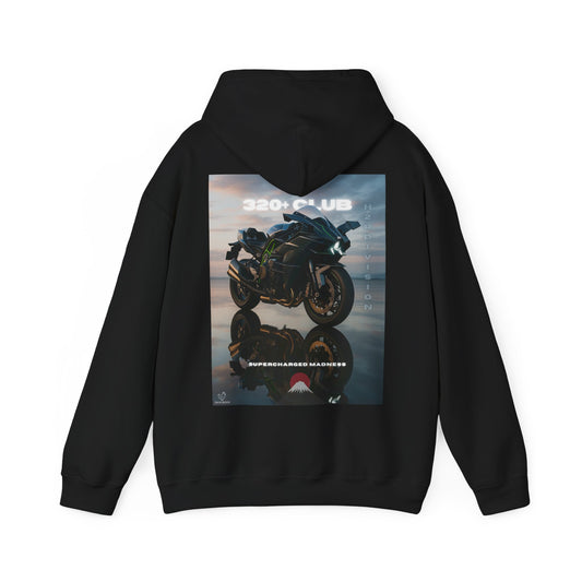 H2R Racing-Inspired Unisex Heavy Blend Hoodie with Graphic Art Design