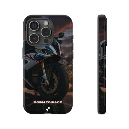 Coque de téléphone pour moto BMW – Design Born to Race