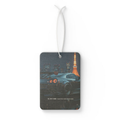 Tokyo Night Car Air Freshener - Speed that Excites