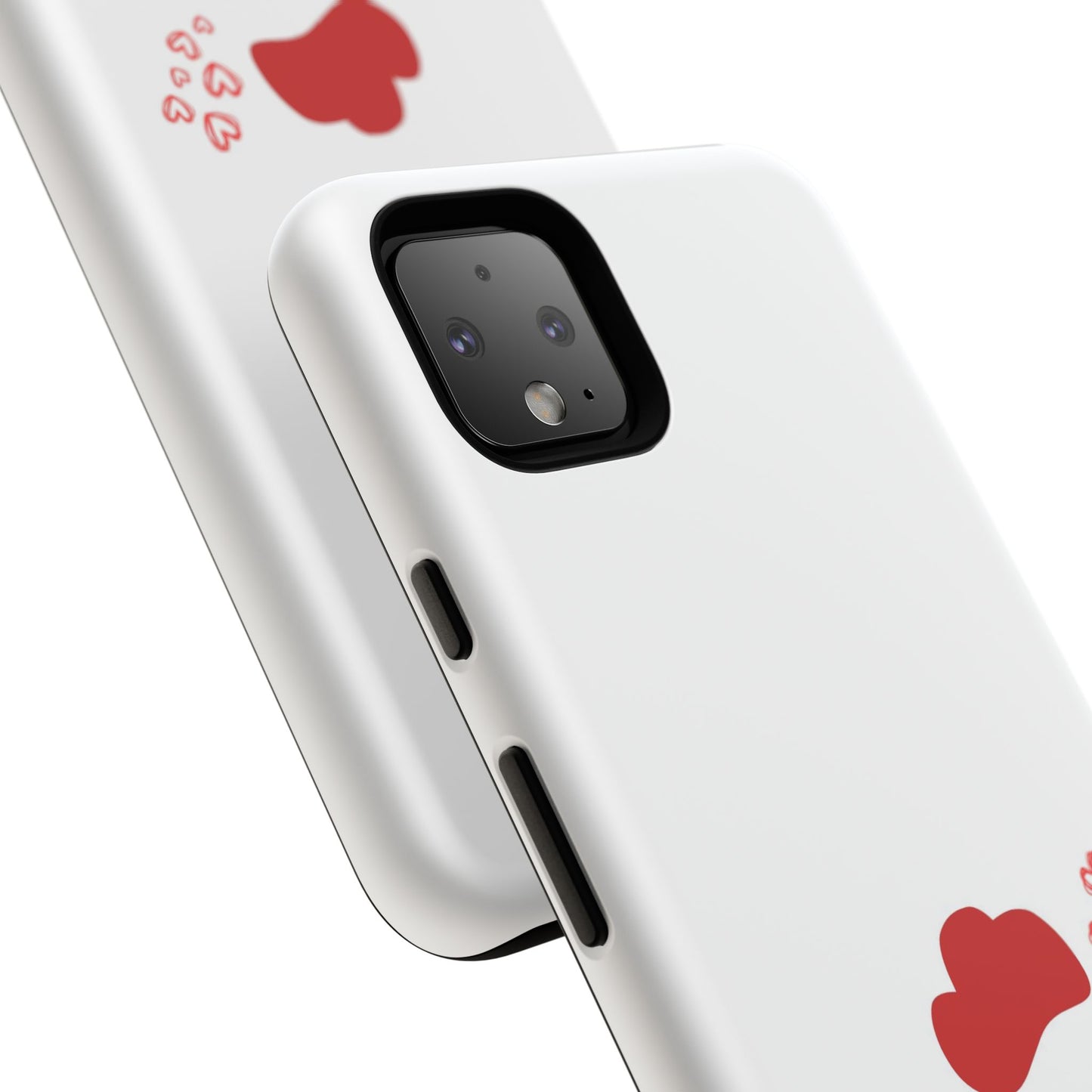 Cute Chicken Phone Case, Tough Cases for Animal Lovers, Valentine's Gift, Farmhouse Decor, Unique Mobile Accessories, Heart Design
