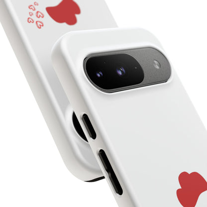 Cute Chicken Phone Case, Tough Cases for Animal Lovers, Valentine's Gift, Farmhouse Decor, Unique Mobile Accessories, Heart Design