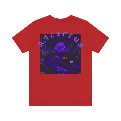 Tokyo Race Club Tee - Retro Japanese Car Art, Unisex Streetwear, Anime Inspired Shirt, Perfect for Car Lovers, Gift for Drivers