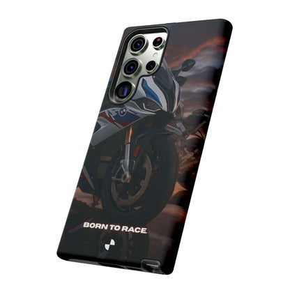 Coque de téléphone pour moto BMW – Design Born to Race