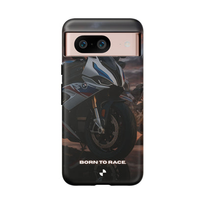 Coque de téléphone pour moto BMW – Design Born to Race