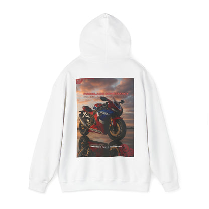 Fireblade Unisex Heavy Blend™ Motorcycle Sweatshirt - Retro Bike Design