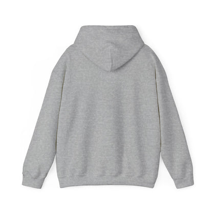 Red Motorcycle Embroidery Minimalist Paper Airplane Hoodie - Unisex Heavy Blend