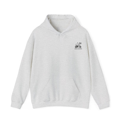 H2R Racing-Inspired Unisex Heavy Blend Hoodie with Graphic Art Design