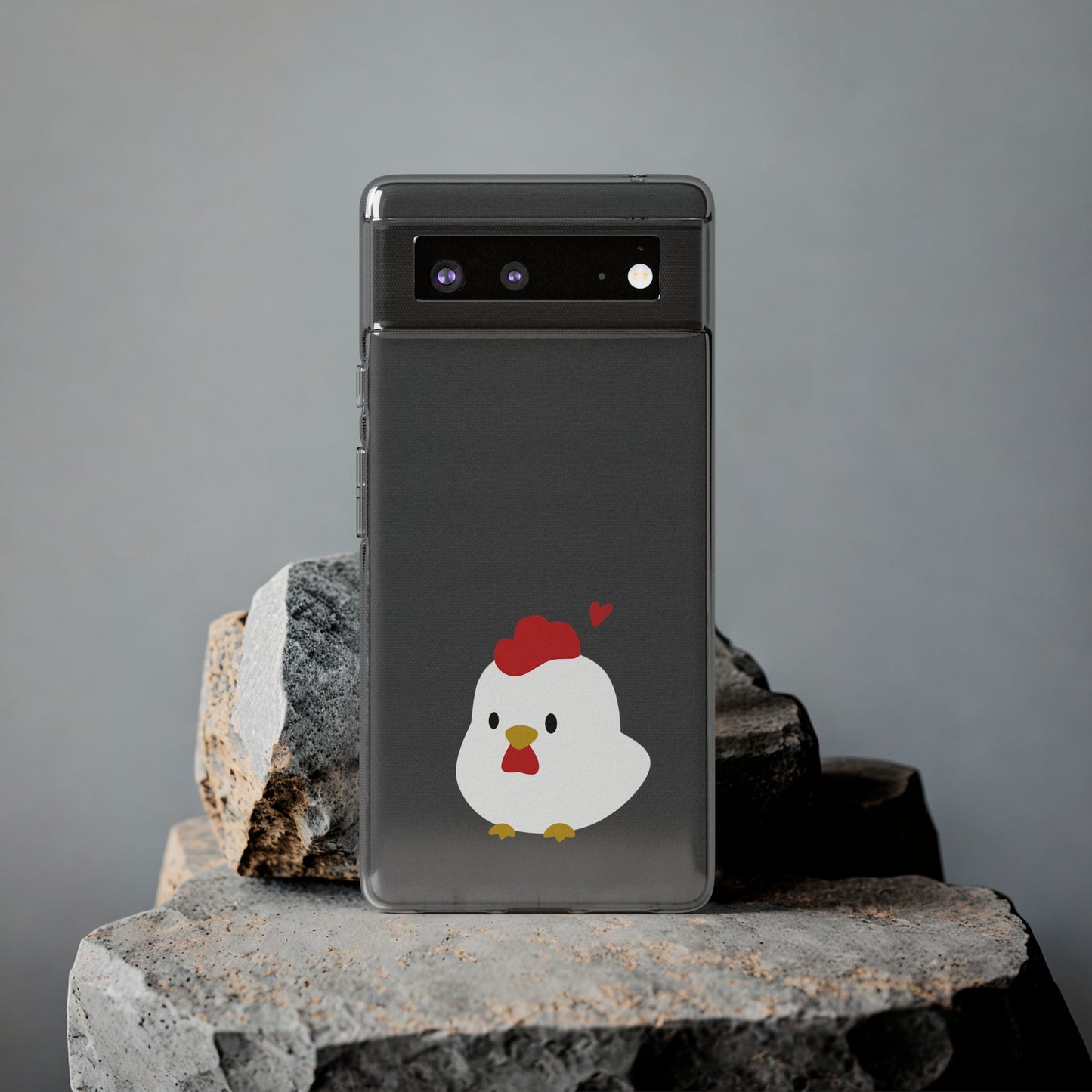 Cute Chicken Soft Phone Case, Animal Phone Cover for Farm Lovers, Gifts for Her, Cute Smartphone Accessory, Chicken Lover Gift