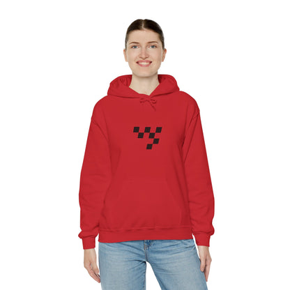Engineered to Dominate Racing Hoodie - Unisex Heavy Blend Sweatshirt for Car Enthusiasts