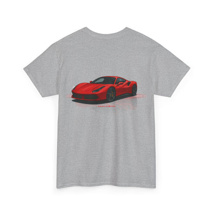 T-shirt Ferrari unisexe - Cadeau pour passionné de voitures classiques, T-shirt vintage, T-shirt pour passionné de course automobile, T-shirt pour passionné de voitures de sport, Graphique automobile