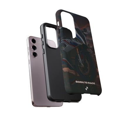 Coque de téléphone pour moto BMW – Design Born to Race
