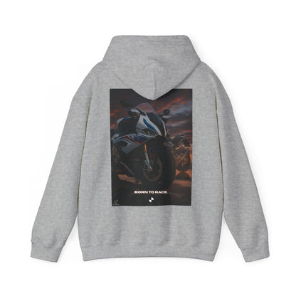 s1000rr Born to Race Unisex Heavy Blend Hoodie - Ideal for Motorcycle Enthusiasts