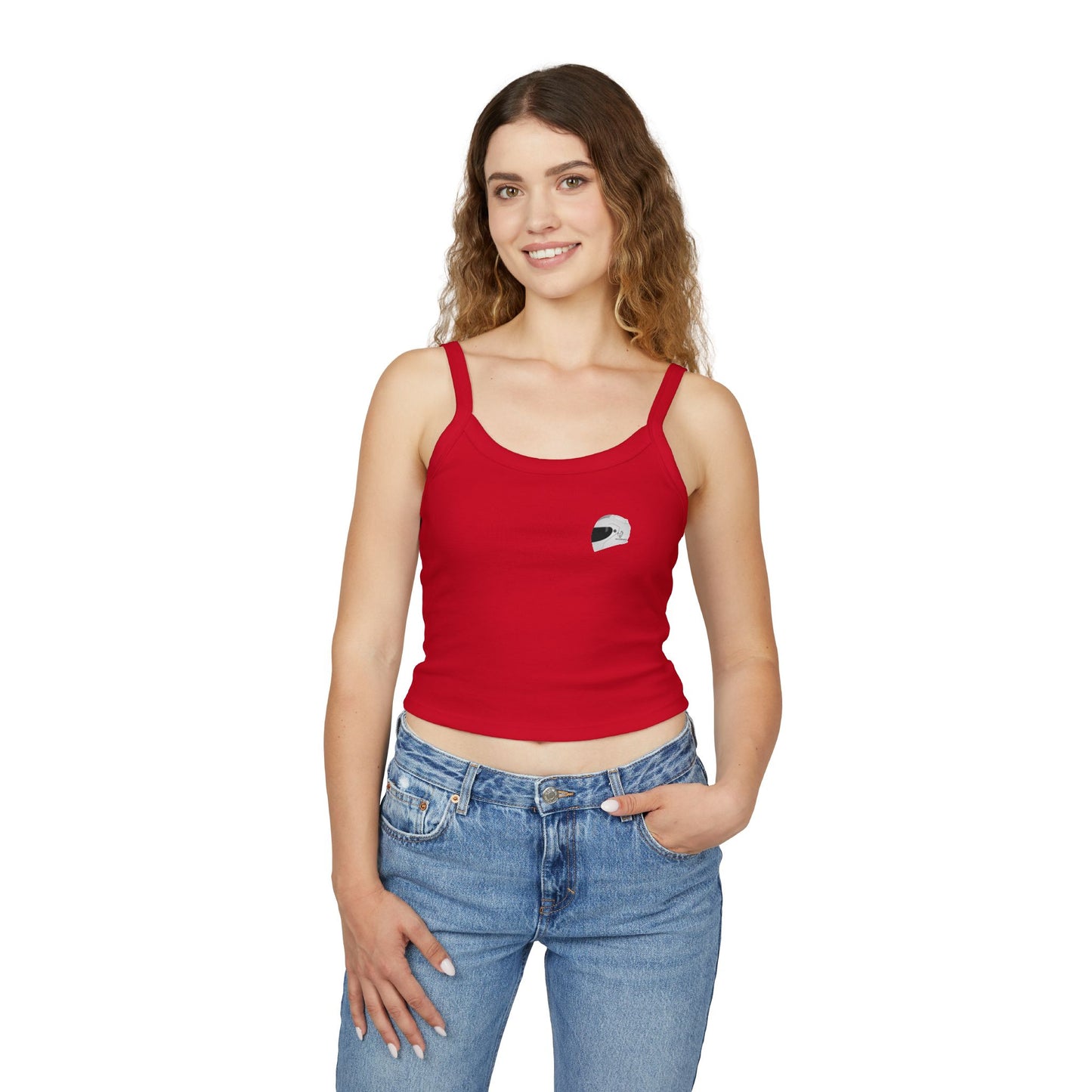 Zx6r Motorcycle Lover's Spaghetti Strap Tank Top | Perfect for Riders & Summer Adventures