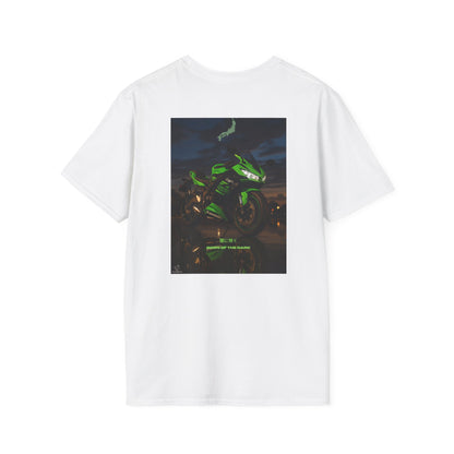 Unisex ZC6R Ninja Softstyle Motorcycle T-Shirt - Ride with Freedom & Style