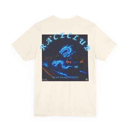Blue Dragon Race Club Unisex Jersey Tee - Perfect Gift for Car Enthusiasts