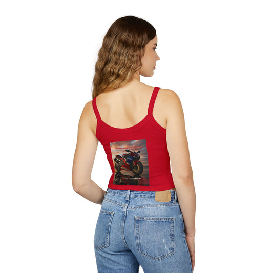 Fireblade Racer Vibes Women's Spaghetti Strap Tank Top