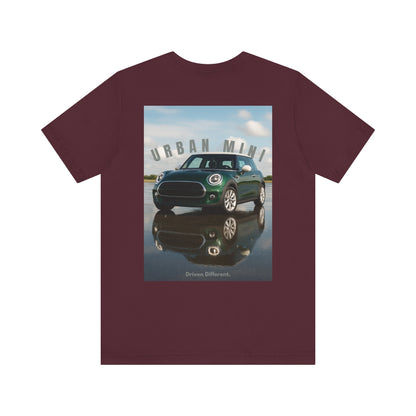 T-shirt graphique Urban Mini Car, t-shirt unisexe, t-shirt moto, t-shirt voiture cool, cadeau pour lui, tenue décontractée