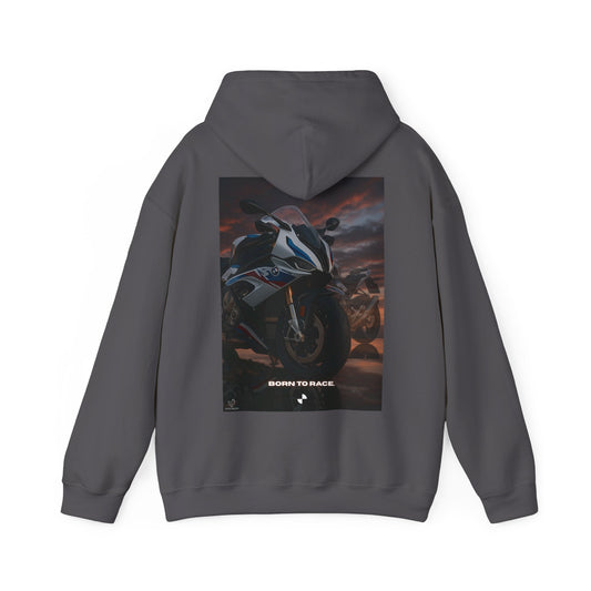 s1000rr Born to Race Unisex Heavy Blend Hoodie - Ideal for Motorcycle Enthusiasts