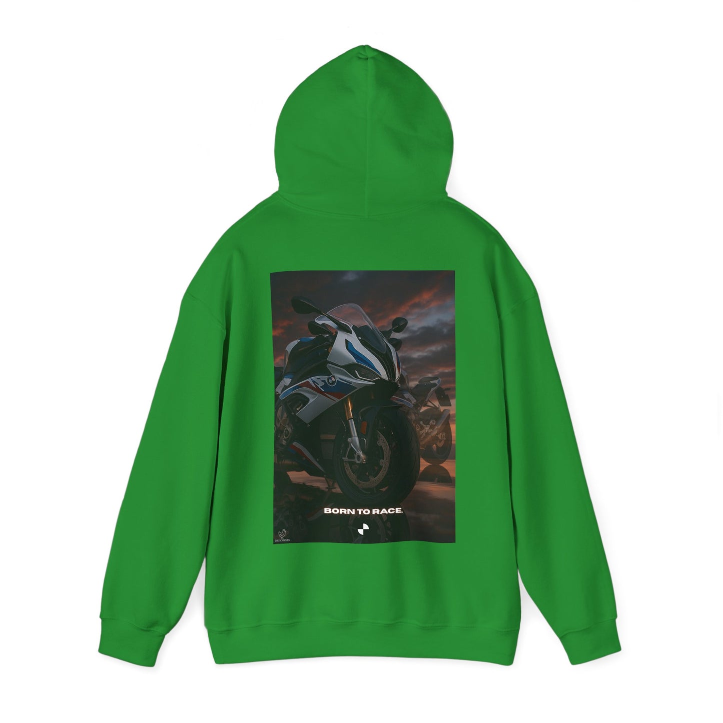 s1000rr Born to Race Unisex Heavy Blend Hoodie - Ideal for Motorcycle Enthusiasts
