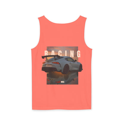 Racing Stututu Car - Unisex Garment-Dyed Tank Top