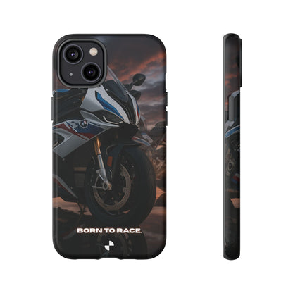 Coque de téléphone pour moto BMW – Design Born to Race
