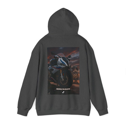 s1000rr Born to Race Unisex Heavy Blend Hoodie - Ideal for Motorcycle Enthusiasts