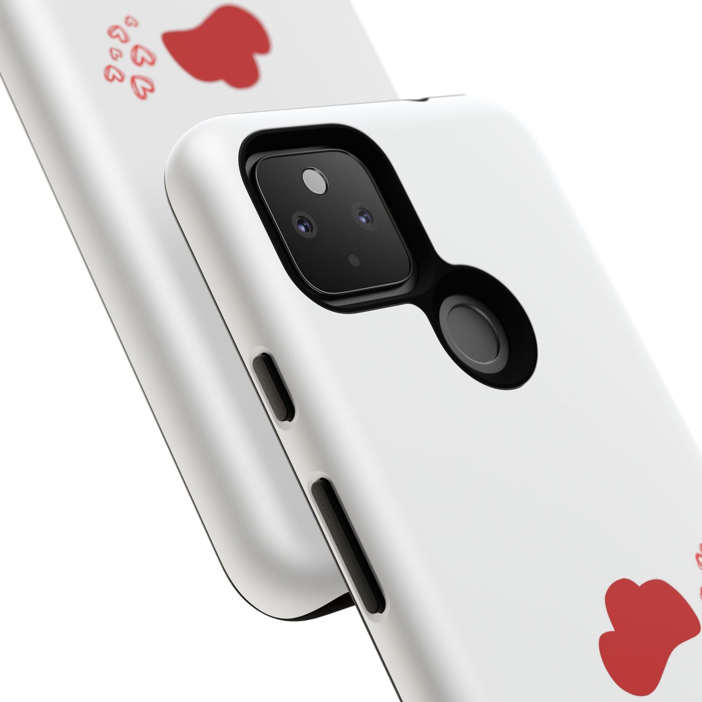 Cute Chicken Phone Case, Tough Cases for Animal Lovers, Valentine's Gift, Farmhouse Decor, Unique Mobile Accessories, Heart Design