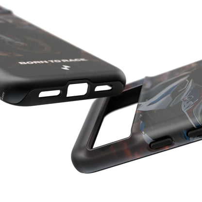 Coque de téléphone pour moto BMW – Design Born to Race