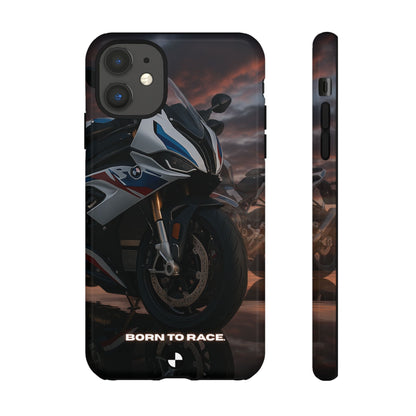 Coque de téléphone pour moto BMW – Design Born to Race
