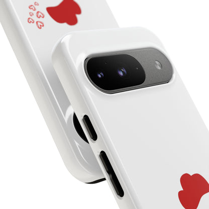 Cute Chicken Phone Case, Tough Cases for Animal Lovers, Valentine's Gift, Farmhouse Decor, Unique Mobile Accessories, Heart Design