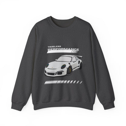 Timeless Performance Sweatshirt, Racing Apparel, Car Enthusiast Gift, Unisex Crewneck, Automotive Style, Gift for Him