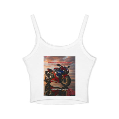 Fireblade Racer Vibes Women's Spaghetti Strap Tank Top