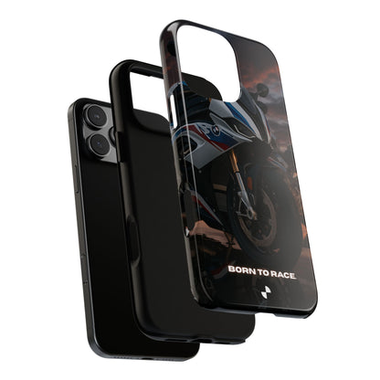 Coque de téléphone pour moto BMW – Design Born to Race
